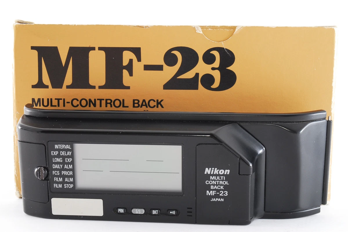 [Near MINT in Box] Nikon MF-23 Multi Control Data Back For F4 F4S F4E From  JAPAN