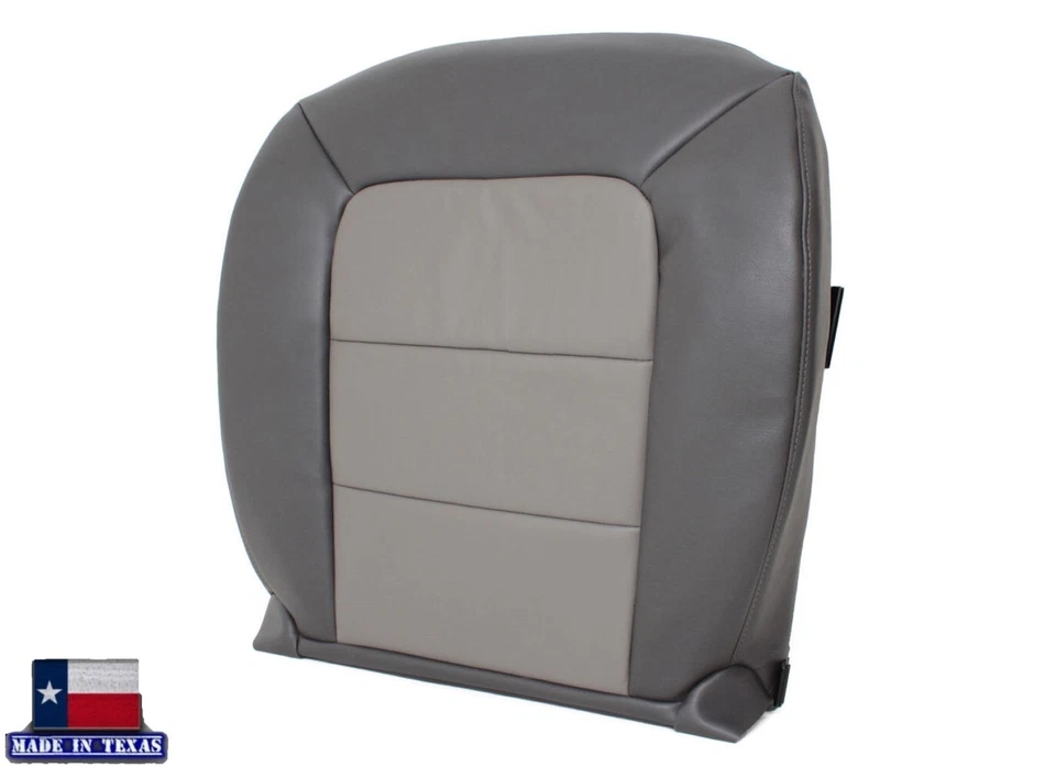 Fundas de asiento grises 2 tonos hechas para Ford Explorer Sport Trac XLT 2003 2004 2005 Foto 4 de 4