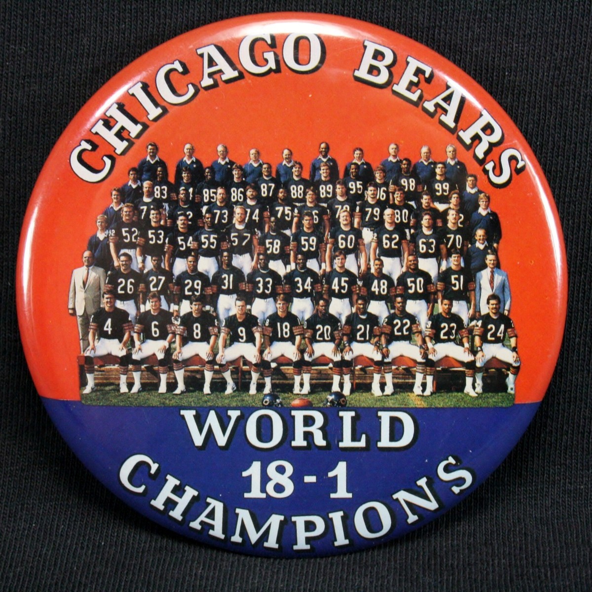 Chicago Bears 1985 Super Bowl XX Champs Team Photo 3.5