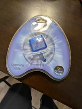 datel ps22710d ps2 ps1 psone playstation cable extension cord 6 six feet ft blue