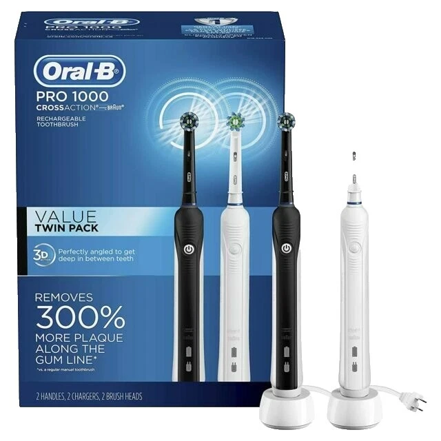 Oral-B Black Oscillating Electric Toothbrushes