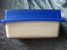 Tupperware four seasons kühldose blau Marinierbehälter Siebservierer akku 1,6 