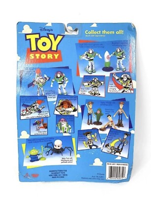 Thinkway 1995 Disney Toy Story Solar Buzz Lightyear Rocket Action