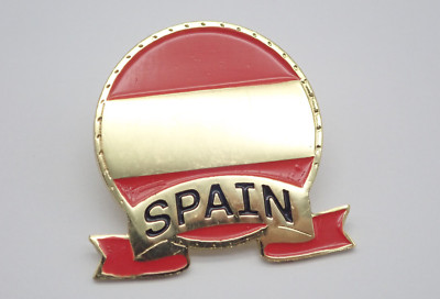 Spain Gold Tone Vintage Lapel Pin | eBay