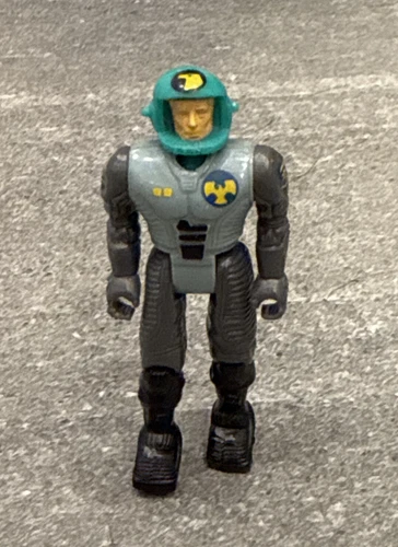 Vintage 1986 Starcom Sgt. Bob Anders 2” Figure Battlecrane Lifter Pilot Rare