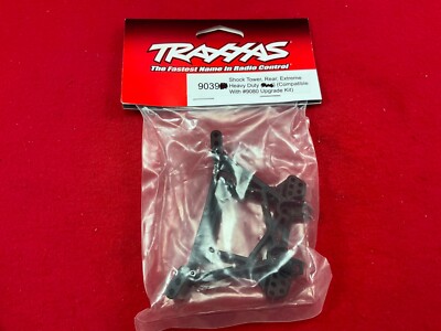 Traxxas 9039 BLACK Extreme Heavy Duty Rear Shock Tower HOSS RUSTLER SLASH 4X4
