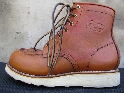 Alternative Country Moc toe/Work Boots Mens Sz 9 D - (Same as Wesco Whites Red) - Picture 6 of 8