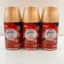 3X Glade Automatic Spray Refill Blooming Peony & Cherry Air Freshener 6.2 Oz