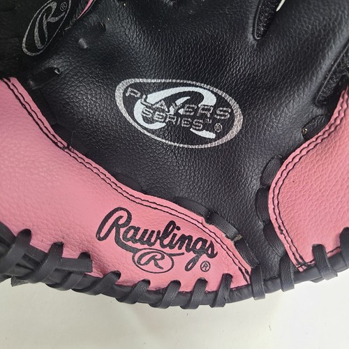 "Guante de béisbol/softbol Rawlings PL11MBP lanzamiento a la derecha 11"" rosa negro juvenil" - Imagen 13 de 23