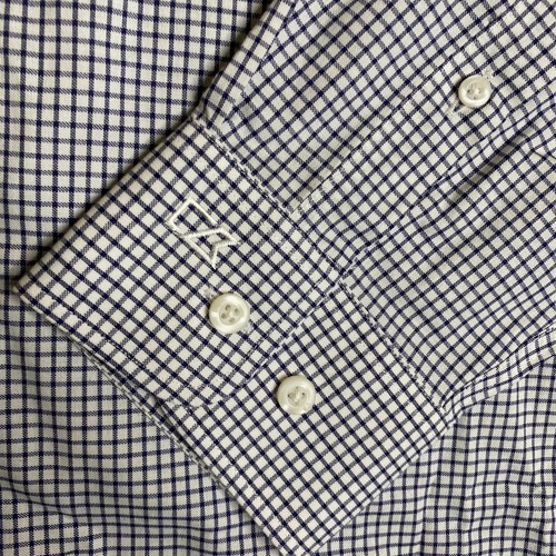 Yale University Bulldogs Cutter & Buck Shirt Medium Blue Plaid Button Down NWT - Picture 6 of 16