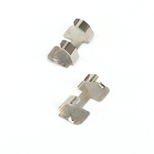 2 PCS Replacement AAA Battery Double Shrapnel, Multimeter Battery Holder Fixi...