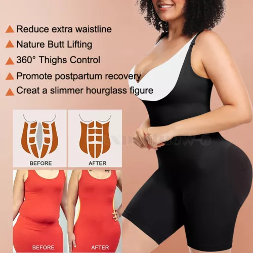 Body modellante donna controllo pancia busto aperto scolpire intimo modellante - Foto 6 di 34