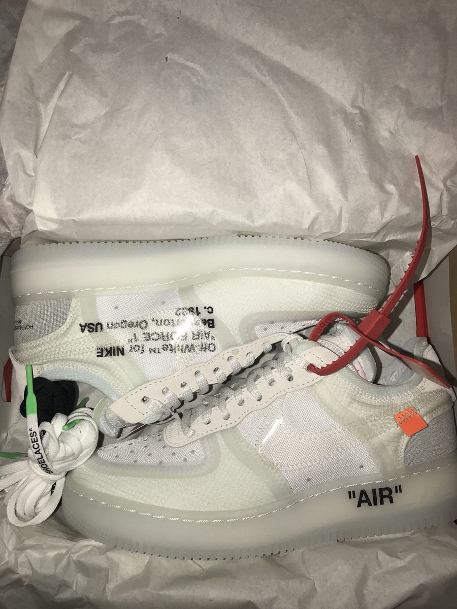 Off white x nike air force 1, one, Uk 6, US 6.5, Virgil Off white x nike air force 1, one, Uk 6, US 6.5, Virgil