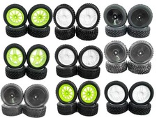 Wheels Tires 75mm 26mm Replacement For 1/14 LC wltoys 144001 buggy/off road Car