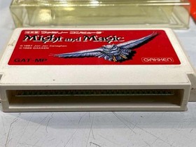 Famicom Software Model Might And Magic Gakken LP347