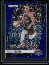 2024 Panini Prizm WNBA #12 Kristi Toliver Blue Velocity Prizms