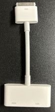 Apple PHONE Digital AV Adapter 30-pin To HDMI And 30-pin MD098ZM/A USED LOOSE