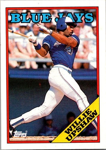 1988 Topps #505 Willie Upshaw