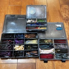 Worm set Gary Yamamoto others black bass