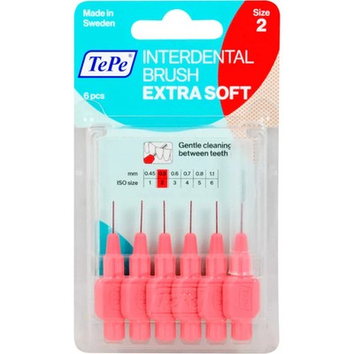 Tepe Interdentalbürste X-weich 0,5mm 6St - PZN 9724805