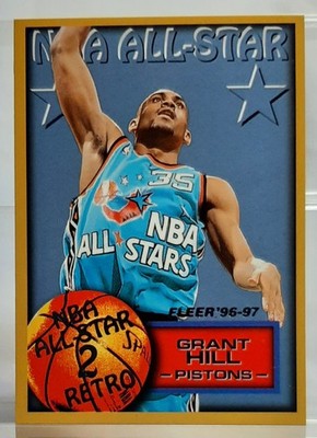 NBA All-Star Fleer/Skybox 1997 - Grant Hill - Detroit Pistons - #295 - EN/NM