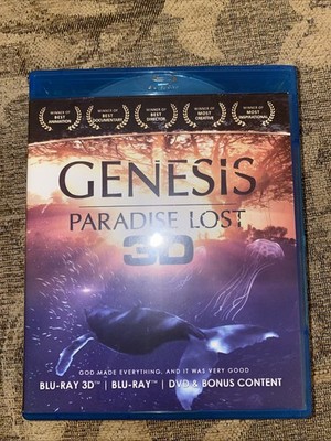 GENESIS: Paradise Lost (3D Blu-ray Blu Ray & DVD) Excellent Condition