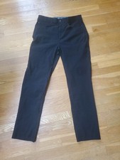 Denali Men  s Pants 32 X 32 Black Straight Fit Casual Tech Stretch Outdoor Hiking