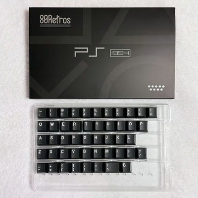 80 Retros PS1994 ABS Double-Shot Alpha Kit PBT Cherry Keycaps