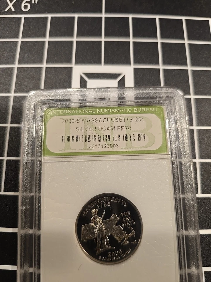 2000-s Massachusetts Silver Dcampr70 - Image 2 of 3