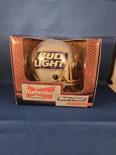 Ertl Bud Light Football Helmet Budlight  Diecast Bank 1995 Budweiser NFL F269
