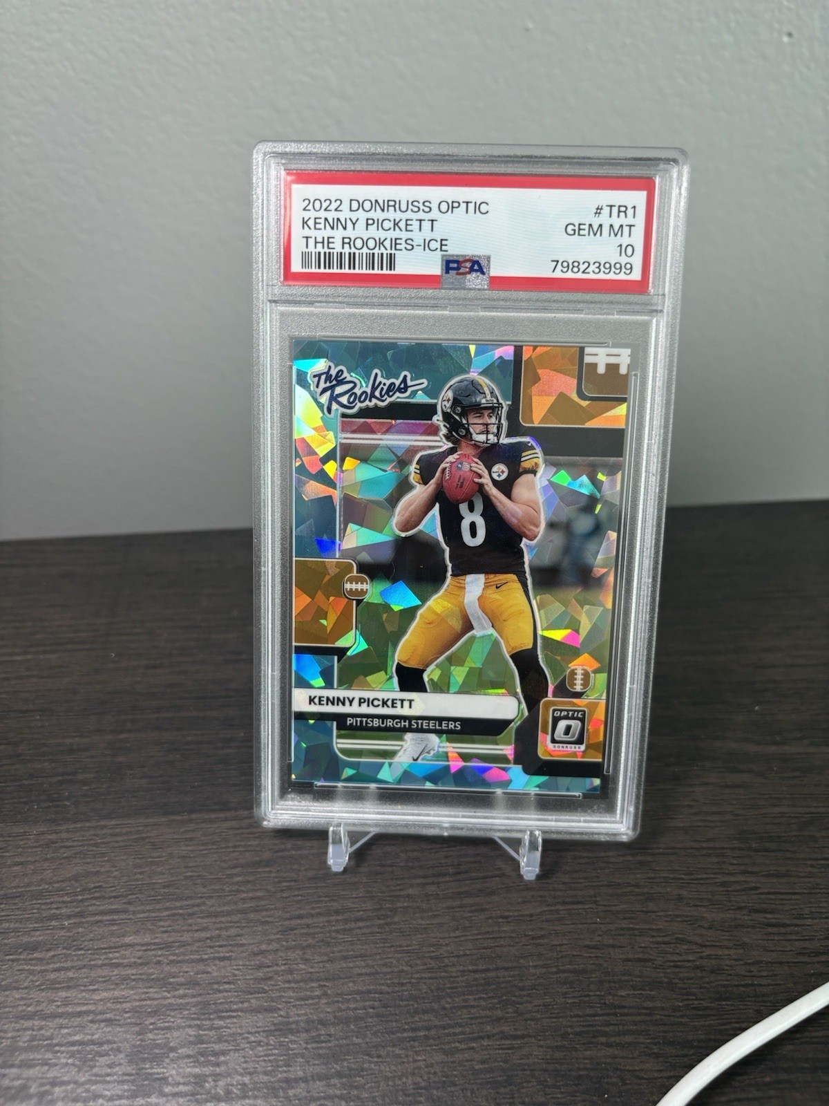 Kenny Pickett Panini Donruss Optic the Rookies #TR1 Ice