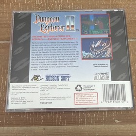 Dungeon Explorer 2 TurboGrafx-CD DUO Complete Excellent
