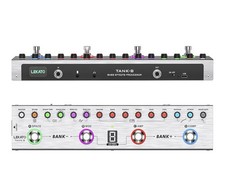 LEKATO Gitarren Multieffekt Pedal Tuner 36 Pr...