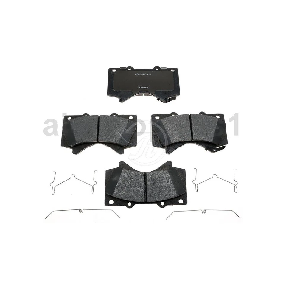 Kit de rotores de freno delanteros traseros y pastillas de freno para Toyota Land Cruiser 2008-2015 Foto 3 de 4