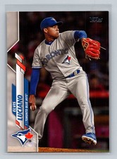 2020 Topps #536 Elvis Luciano Toronto Blue Jays Baseball Card