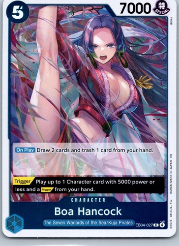 Boa Hancock EB04-027 The Azure Sea's Seven Rare Foil