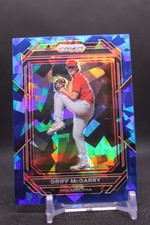 Griff McGarry #41 2023 Panini Prizm Blue Ice Prizms Philadelphia Phillies
