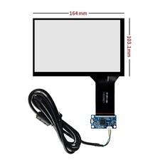 164 103mm 164x103mm Capacitive Touch Screen  USB Control Card 7.1 inch