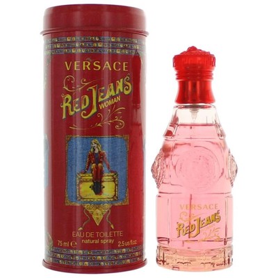 Versace Red Jeans EDT Spray for Women 2.5 oz / 75ml   New & Authentic