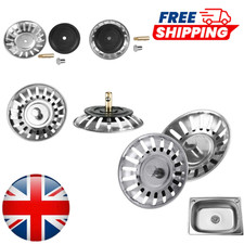 Kitchen Sink Strainer Stopper Waste Plug Filter 8cm Drain