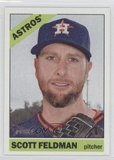 2015 Topps Heritage Scott Feldman #407 d1f