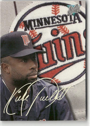 1993 Studio Baseball Card HOF Kirby Puckett Minnesota Twins #214