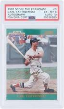 Carl Yastrzemski Cards, Rookie Card and Autographed Memorabilia Guide 18