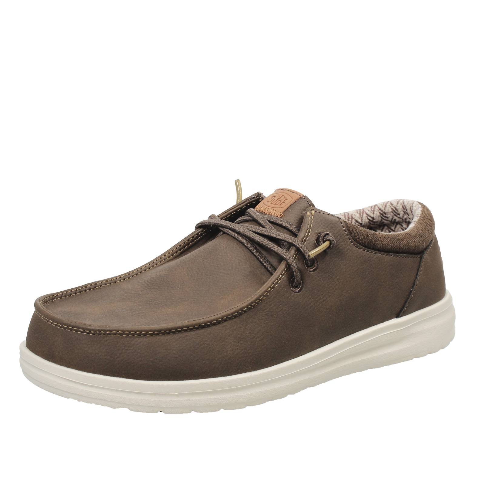 Hey Dude Paul Classic - Scarpe Da Barca Marrone - Taglia 45 [28.5cm] Scarpe