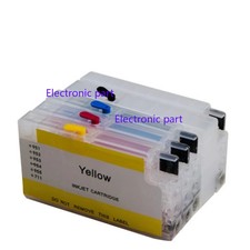 Refillable Ink Cartridge With ARC Chip For HP OfficeJet Pro 7720 7740 8710 8210