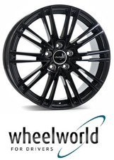 4x Wheelworld WH18 8X18 5/112 ET35 Schwarz Glänzend lackiert