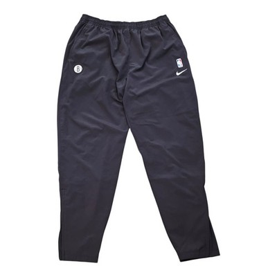 Men's Nike Brooklyn Nets NBA Team Dri-Fit Warmup Pants Size XLT FB6344-010