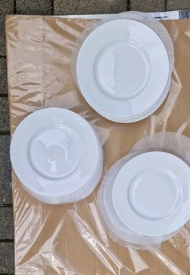 12 x Frühstücksteller Rosenthal Jade weiß 23cm  Top Zustand 