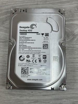 Seagate Desktop HDD 1TB Hard Drive 7200RPM 3.5'' SATA ST1000DM003