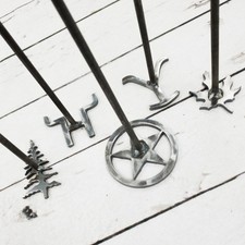 Branding Irons Various Shapes, Signs, Symbols For Use on Wood and Leather